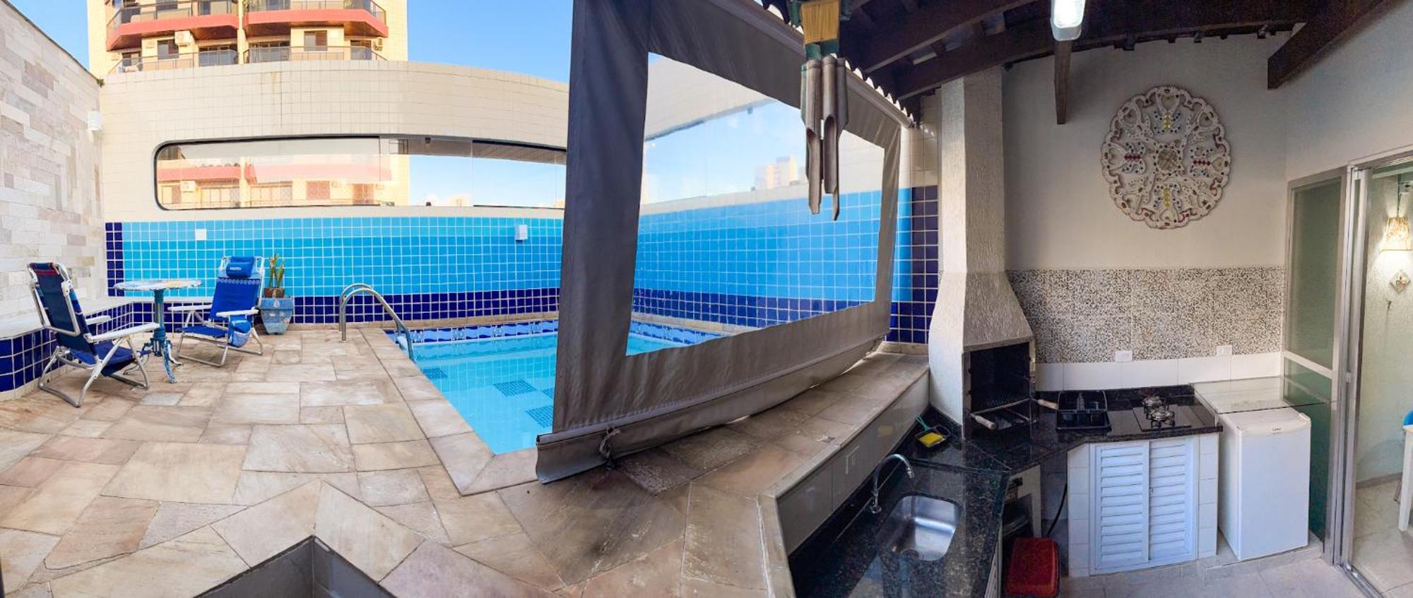 Cobertura 51 De 3 Quartos Com Piscina E Churrasqueira Privativa Γκουαρούχα Εξωτερικό φωτογραφία